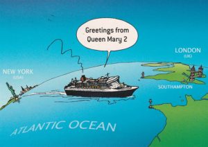 Queen Mary 2, Jessica Kirsten, International Hostess