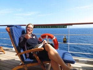 Jessica Kirsten - Cunard Agentur und ex Crew