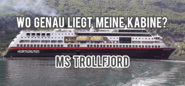Die Kabinen auf der MS Trollfjord Die Kabinen auf der MS Trollfjord