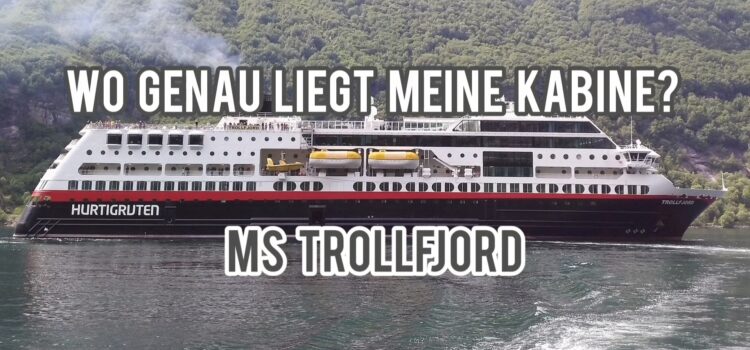 Die Kabinen auf der MS Trollfjord