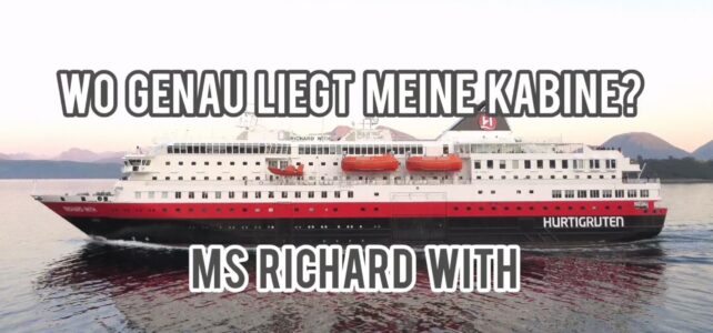 Kabinen und Schiffsrundgang auf der MS Richard With MS Richard With Aufsicht Kabinen