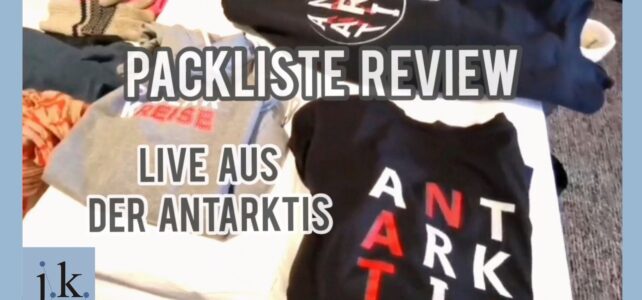 Packliste – Wie läufts? Live an Bord Packliste – Wie läufts? Live an Bord