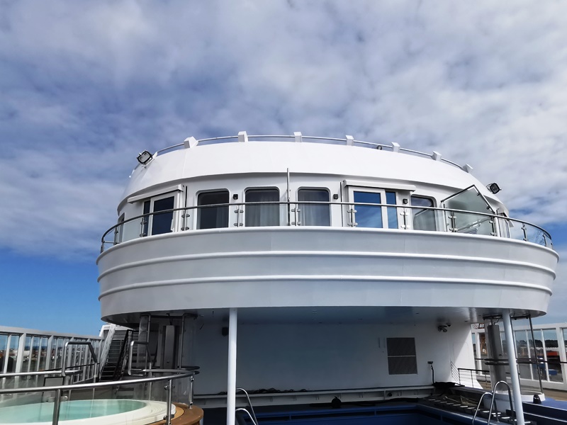MS Finnmarken Heck Suiten und Pool