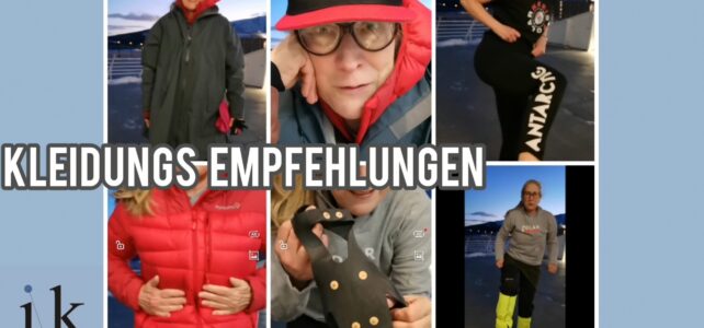 PACKLISTE für Kreuzfahrt und kalte Regionen PACKLISTE für Kreuzfahrt und kalte Regionen