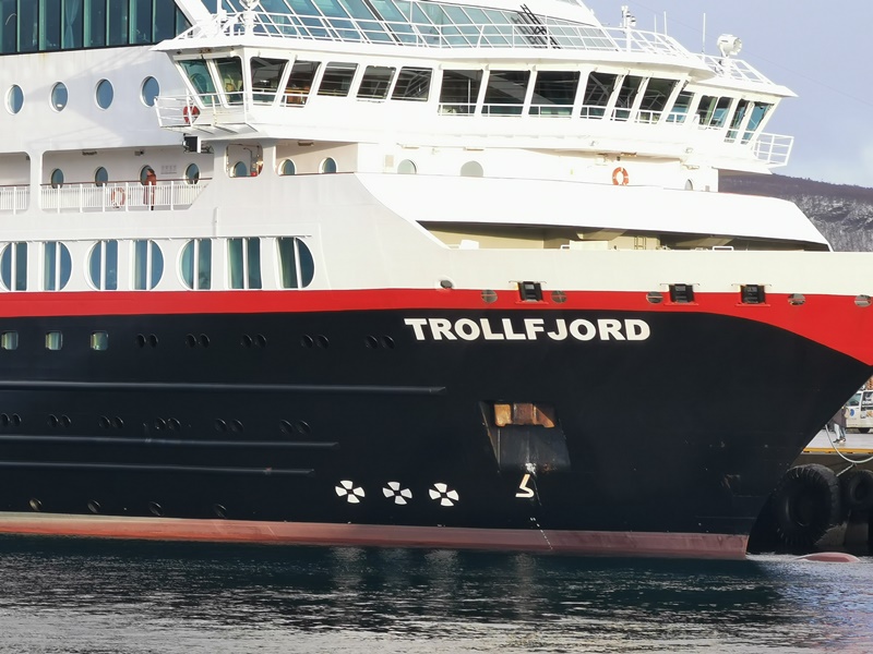 MS Trollfjord Kabinen