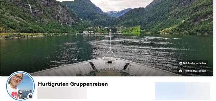 [:de]Die Facebook Seite Hurtigruten Gruppenreisen[:]
