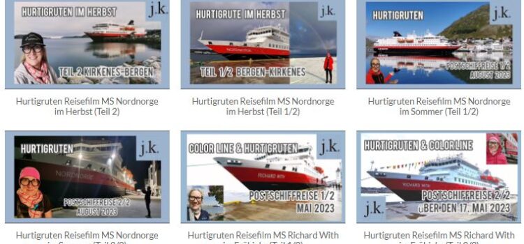 [:de]Meine Reisefilme – Tourfilme Hurtigruten[:]