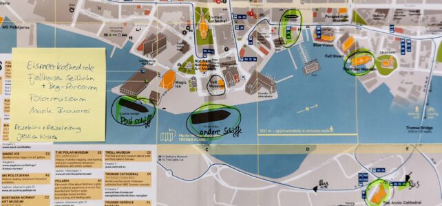 Tromsö erkunden Stadtplan Tromsö mit Ausflugstipps