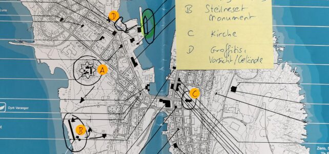 Vardö erkunden Stadtplan Vardö mit Ausflugstipps