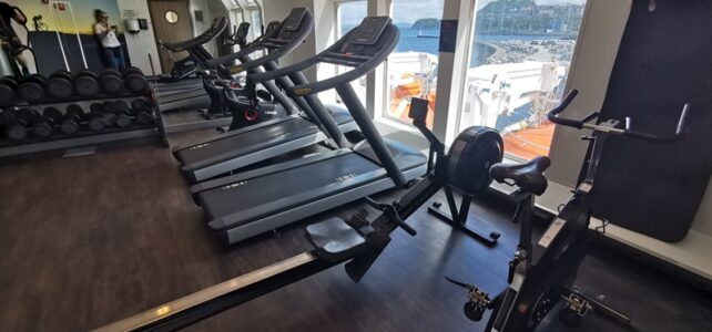 Gym & Fitness auf See gym fitness ms nordnorge hurtigruten