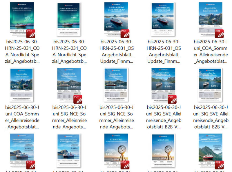 Viele Hurtigruten Angebote
