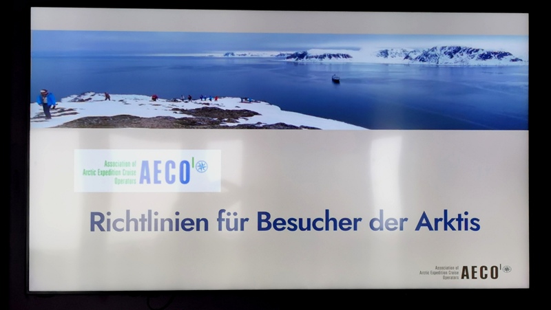 AECO guidelines Richtlinien Briefing auf Deutsch HX Hurtigruten Expeditions