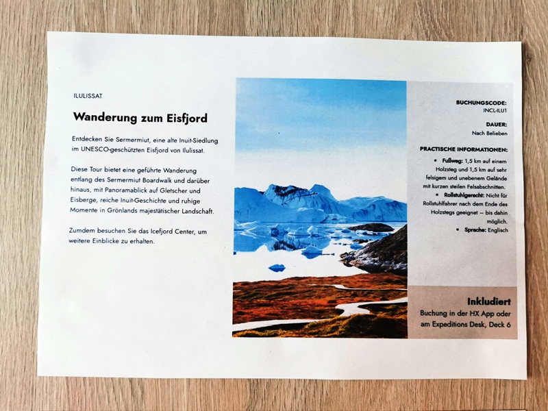 Ausflüge Grönland HX Hurtigruten Expeditions MS Fridtjof Nansen