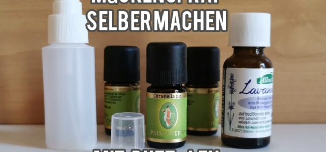 Moskito Spray selbst herstellen für Grönland, Südamerika, Island Mückenspray selbermachen DIY