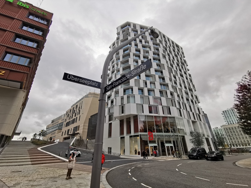 Überseeplatz Ecke San-Francisco-Strasse