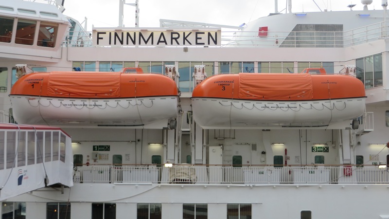 MS Finnmarken Kabinenaufsicht Reisebüro Jessica Kirsten