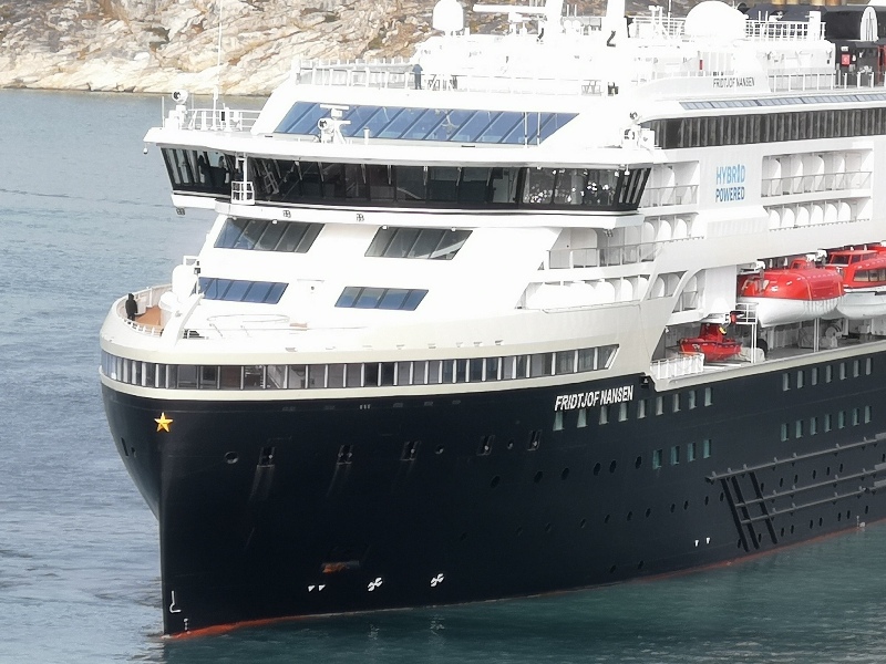 MS Fridtjof Nansen Kabinen Aufsicht