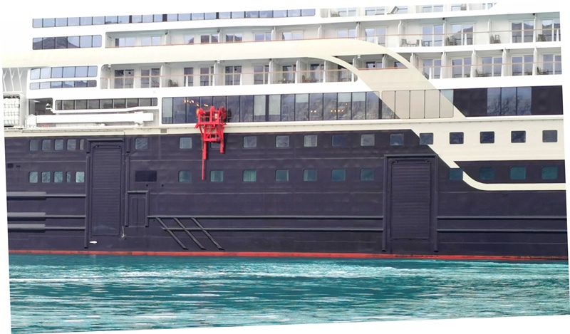 MS Fridtjof Nansen Kabinen Aufsicht