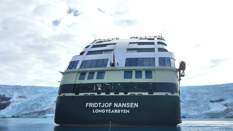 MS Fridtjof Nansen Kabinen Aufsicht