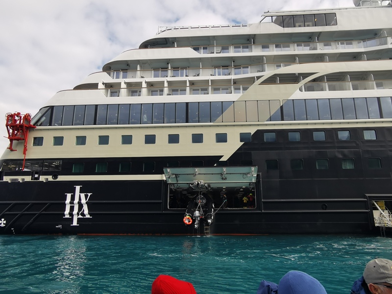 MS Fridtjof Nansen Kabinen Aufsicht