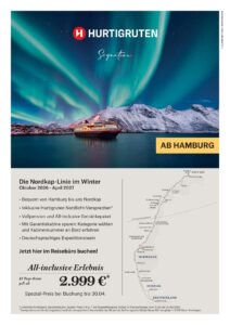 Hurtigruten Angebot ab Hamburg