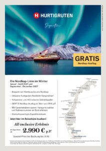 Hurtigruten Angebote Gratis Ausflug Nordkap