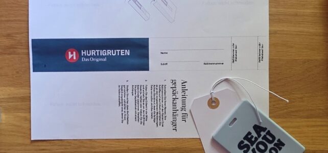 Hurtigruten Kofferanhänger Kofferanhänger Hurtigruten zum Ausdrucken
