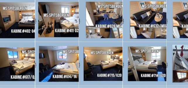 WL Schiffsbesichtigung mit Kabinen auf der MS Spitsbergen Webseite Videos der Kabinen Besichtigungen MS Spitsbergen HX Expeditions