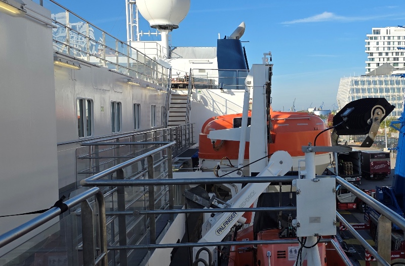 eingeschränkte Sicht Kabine MS Spitsbergen
